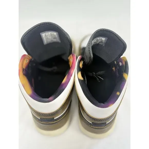 Air Jordan 1 Mid SE Black/Taxi-White-Sail – Size 10M – - Picture 5 of 8